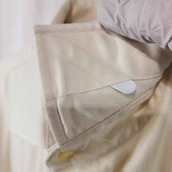 Gordon Mitchell Maxxim cream dress shirt, size Large. - Picture 4 of 5